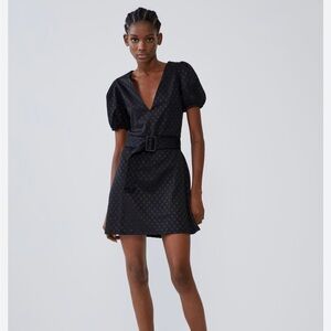 Zara black dress
